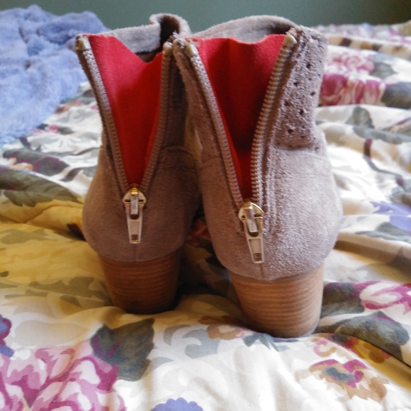 Dolce vita booties genuine suede size 8.5 - Picture 4 of 6